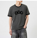 エッセンシャルスタンダード半袖リンガーTシャツ 3GEAR チャコール