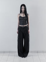 26SS★ [mnem] Mellow Pintuck Cami
