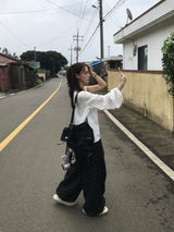 ポルカドットワイドバルーンパンツ (2c)