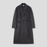 Solari Double-Breasted Long Coat (2 Colors)