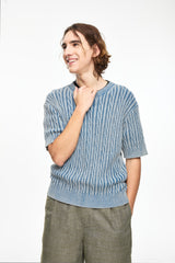 Posh Cable Stone Washing Knit