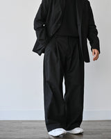 WIT TR WIDE SLACKS BK 