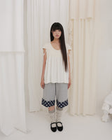 DOT FOLDING BERMUDA SWEATPANTS