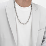 Men's Chain Necklace Stainless Steel_CLEF HIP CHAIN NEC