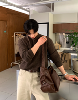  Belif Basic Henry Neck Overfit Knit