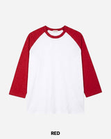 Pitch Slub Three Quarter Sleeve T
