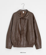 Bultub Crop Leather Jacket