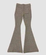 COLOR KNIT FLARE PANTS