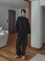 エルモサイドラインカーゴデニムパンツ