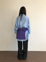 シルクターンアップスラックス (2color)