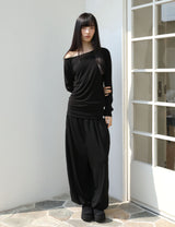 バンディング バルーン パンツ(BLACK)