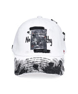 BBD ノーシンパシーグラフィティロゴキャップ (White)