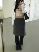 Less Midi Skirt (2 colors)