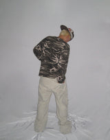 Camo Waffle Long Sleeve T-Shirt (2c)