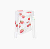 インストック 🍓ボートネックストロベリープリントミニボディコンドレスオアトップ