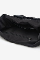 マエル グロッシー レザー ショルダーバッグ