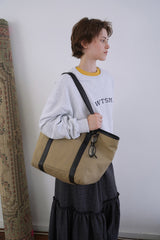 WTSM ロゴ スウェットシャツ、メランジ