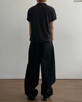 Goth Black Denim Pants