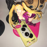 ライトイエロー ラッキー ケース ＆ パンダ グリップトック セット