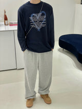 Enzo string wide pants