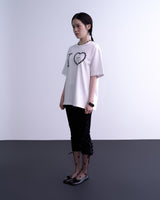 Button Love T-shirt (White)
