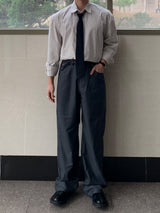 アーバノ ストレート リベット スラックス
