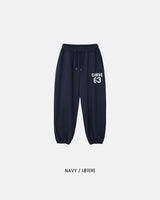 CV Appli Embroidered Jogger Pants (3C)