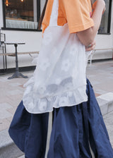 [jiwonywony x voor] Frill Blossom Shoulder Bag_White