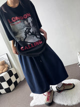 Michael Tattoo Lettering Boxy Fit Tee 3color
