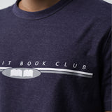 REC RUIT ブックマークリバーシブルリンガーTシャツ (パープル/グレー)
