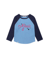 VINTAGE MUSIC RAGLAN TEE(CV2GFFT551A)