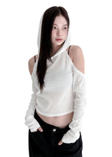  CROP HOOD OFF TOP