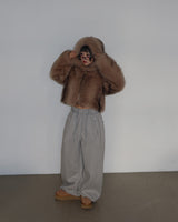 String Belt Set Zuri String Wide Pants