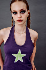  STAR HALTERNECK PURPLE