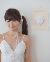 MOCHA MOUSSUE RILL HAIR SHUSHU SCRUNCHIE 2PS SET
