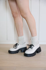[3EA 1SET] SPECKLED WOOL SOCKS SET
