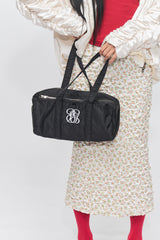 スポーツロゴ バレリーナバッグ Black
