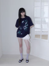 CRAYON FRUIT T-SHIRT (APPLE NAVY)