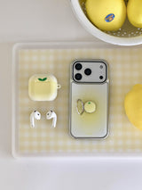 [SET] LEMON SORBET Silver Epoxy Case Ring Tok