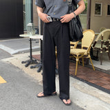 LMN Linen One Tuck Bendable Wide Pants (5 colors)
