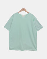 ロボンコントラストロールアップ半袖Tシャツ