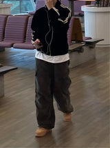 LOG CORDUROY CARGO PANTS