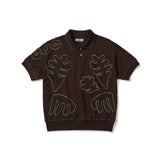 Oak polo shirt / Brown