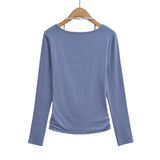 Erin Halter Layered Long-Sleeve Top