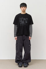 Grunge Rock Layered Longsleeve