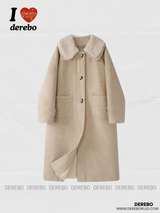 Urban Cara Milead Wool Toggle Long Coat