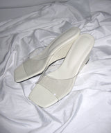 clear mule (3colors)
