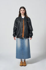 Vegan Leather washed ma-1