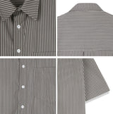 Tay striped crop shirt