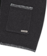 STITCH ZIP-UP KNIT